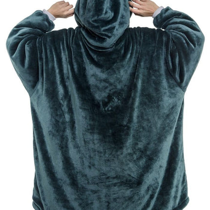 Harry Potter – Oversized Hoodie Tæppe (Slytherin)