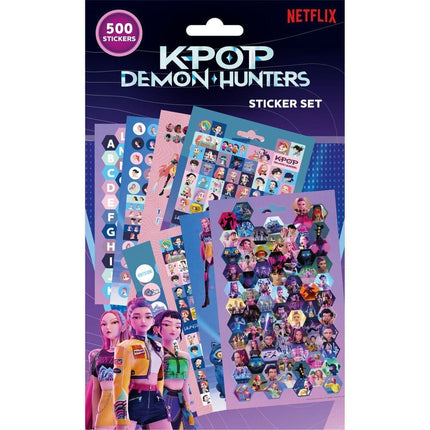 KPop Demon Hunters klistermærker (500 stk.)