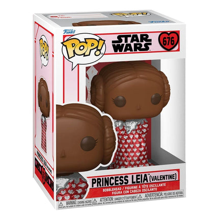 Star Wars Valentines POP! Prinsesse Leia (Valentine Chokolade) #676