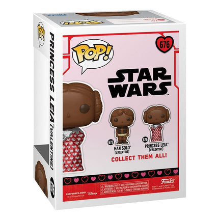 Star Wars Valentines POP! Prinsesse Leia (Valentine Chokolade) #676