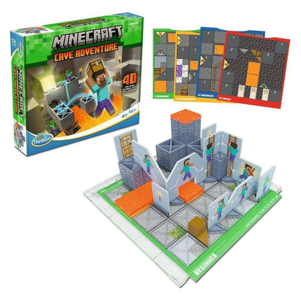 Minecraft Cave Adventure brætspil