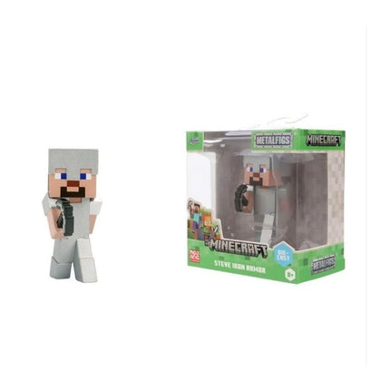 Minecraft Mini Figur Steve Iron Armor 7 cm