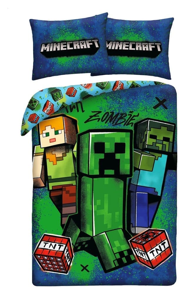 Minecraft Sengetøj sæt TNT - 140 x 200 cm