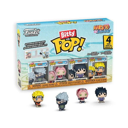 Naruto Shippuden Bitty POP: 4-Pack Team 7 – 2,5 cm