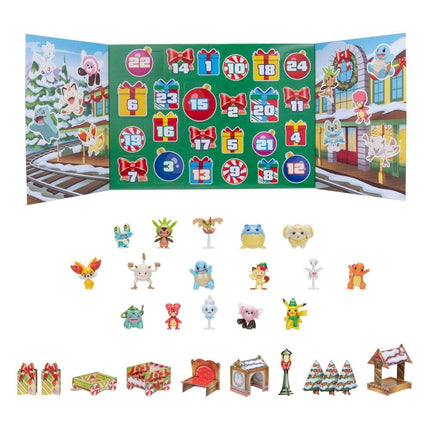 Pokémon Battle Figures Julekalender 2024 – Adventskalender med Figurer og Tilbehør