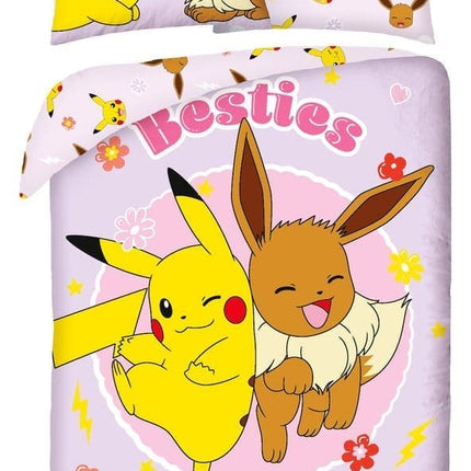 Pokémon Sengetøjssæt - Bedste venner for evigt