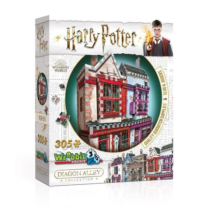 Harry Potter – Quidditchforsyninger af høj kvalitet & Sneglen og Pindene – Wrebbit 3D Puslespil