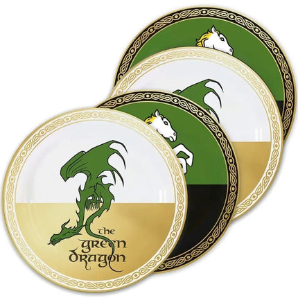 The Lord of the Rings – “Taverns” Tallerken Sæt (4 stk.)