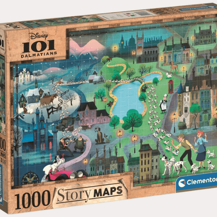 Story Map 101 Dalmatinere - 1000 Brikker
