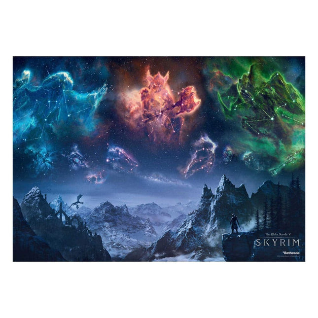 The Elder Scrolls V Gaming Puzzle Skyrim (1000 brikker)