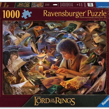 The Lord Of The Rings Puslespil - Frodo's Rejse 1000 Brikker
