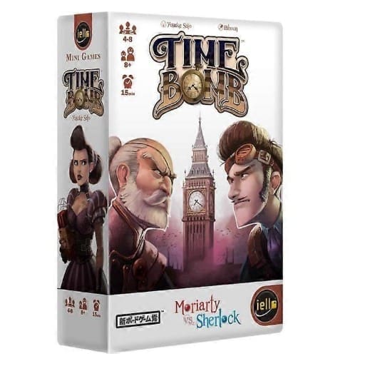 Time Bomb Moriarty vs Sherlock Kortspil