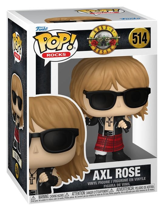 Funko POP! Rocks – Guns N' Roses Axl Rose (Live and Let Die) #514
