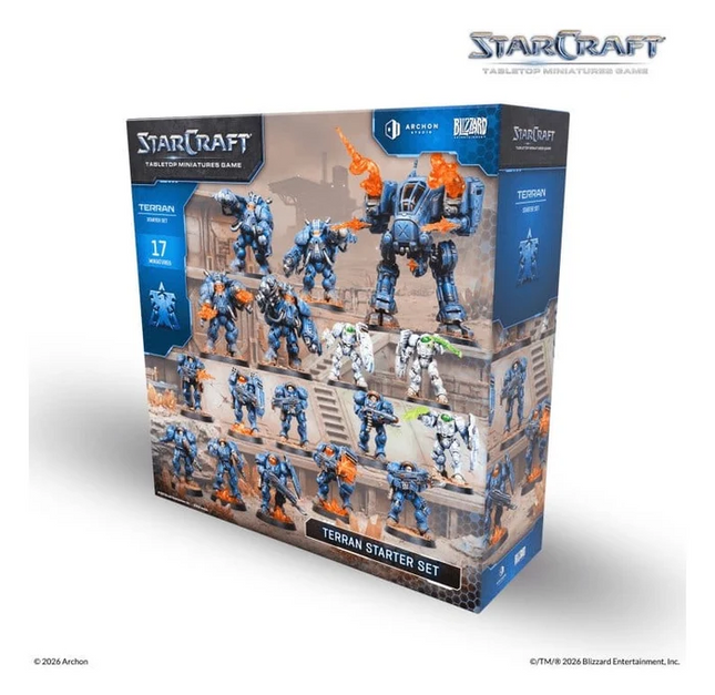 StarCraft: The Miniatures Game – Terran Starter Set (Eng)