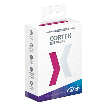 Ultimate Guard Cortex Sleeves Standard Size (100) – Pink