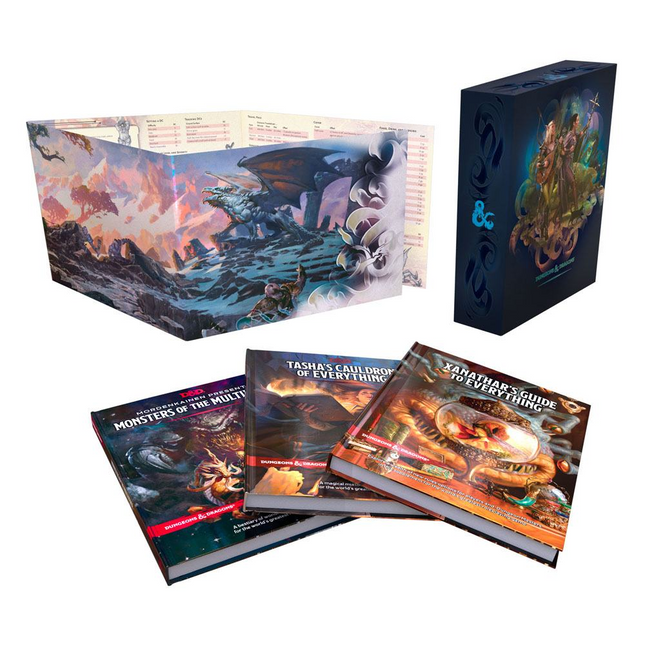 Dungeons &amp; Dragons 5E: Rules Expansion Gift Set – Engelsk