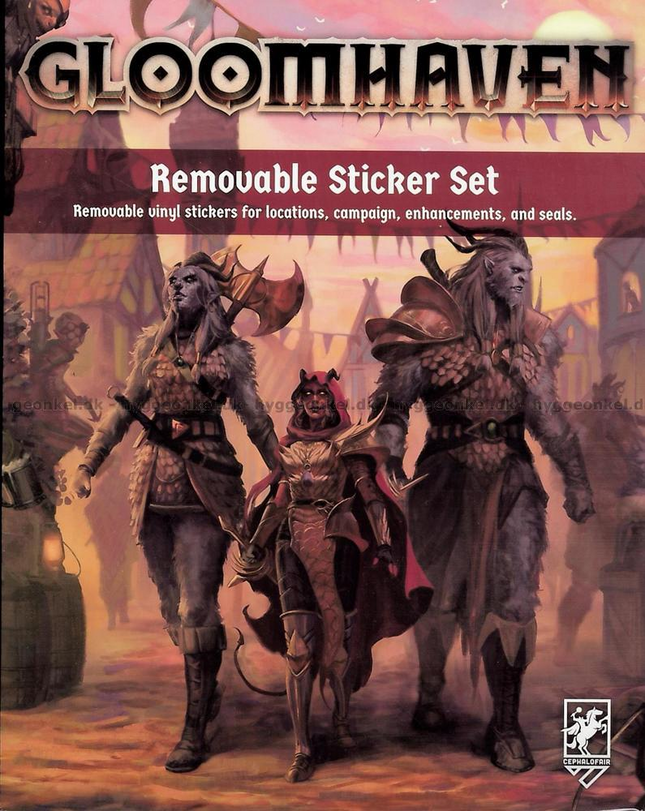 Gloomhaven 2nd Edition: Removable Sticker Set