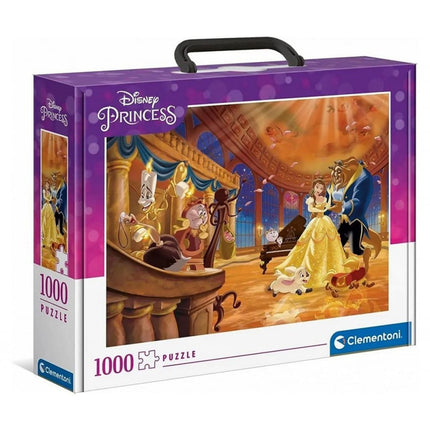 Disney Princess Puslespil 1000 brikker - Skønheden og Udyret Balsal
