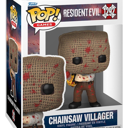Funko POP! Resident Evil Chainsaw Villager (Bloody) #1292