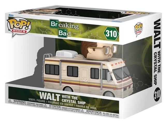 Funko POP! Rides Deluxe Breaking Bad Walt with the Crystal Ship #310
