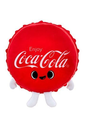 Coca-Cola Plys Figur - Flaskekapsel bamse