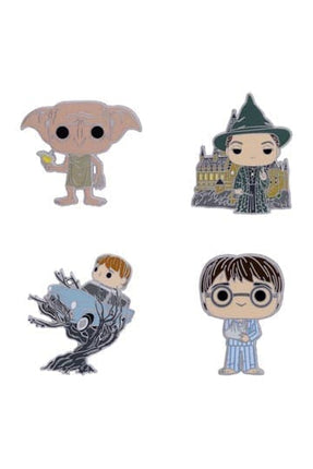 Harry Potter POP! Emalje 4 pins Jubilæum Hemmelighedernes Kammer