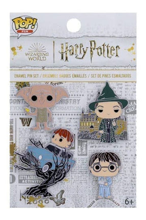 Harry Potter POP! Emalje 4 pins Jubilæum Hemmelighedernes Kammer