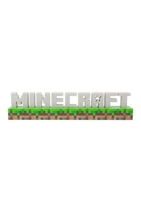 Minecraft Logo Lampe – 41 cm
