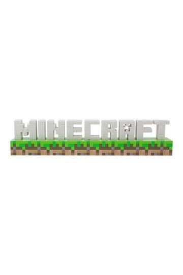 Minecraft Logo Lampe – 41 cm