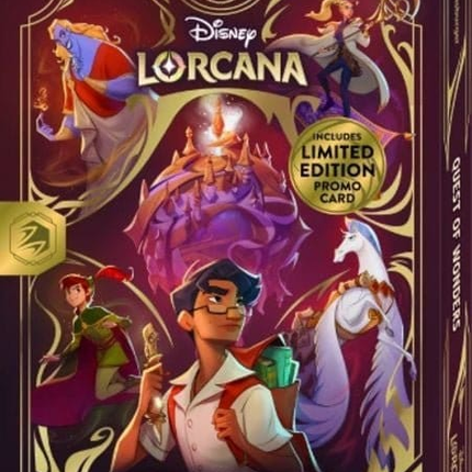 Disney Lorcana TCG Quest of Wonders – An Illumineer's Lorebook (English Version)