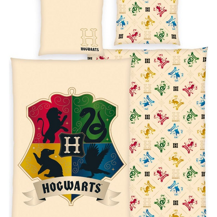 Harry Potter Hogwarts Sengetøj 135 × 200 cm