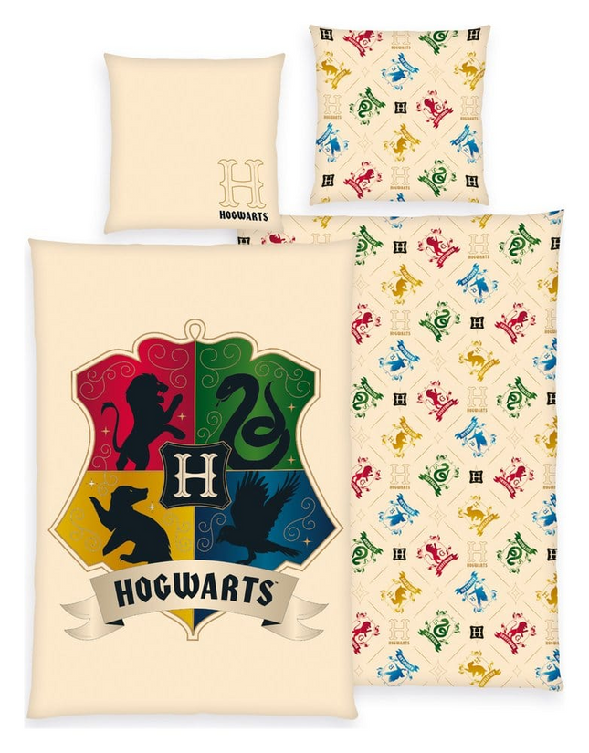 Harry Potter Hogwarts Sengetøj 135 × 200 cm