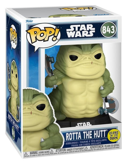 Funko POP! Star Wars Rotta the Hutt (Glow in the Dark) #843