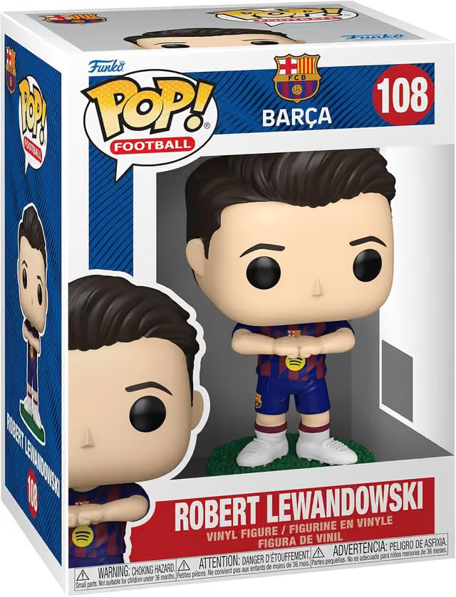 Funko POP! Football FC Barcelona Robert Lewandowski #108
