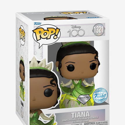 Disneys 100-års jubilæums POP! Disney figur - Tiana (DGLT) Special Edition - 1321