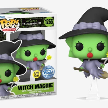 Funko POP! Television The Simpsons Witch Maggie #1265 (Glow in the Dark)