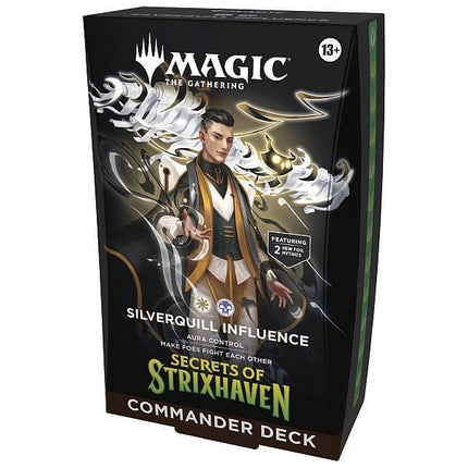 Magic: The Gathering Secrets of Strixhaven Commander Deck – Silverquill Influence