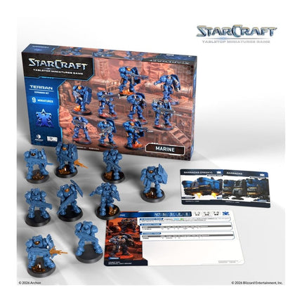 StarCraft The Miniatures Game Marine Terran Expansion Set EN