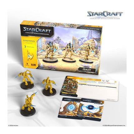 StarCraft The Miniatures Game Zealot Protoss udvidelsessæt