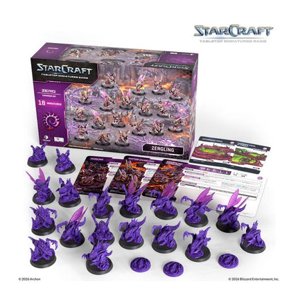 StarCraft Brætspil: Miniatureudgaven Zergling Zerg Udvidelsessæt EN