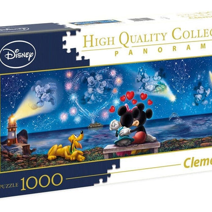Disney Panorama Puslespil Mickey & Minnie (1000 brikker)
