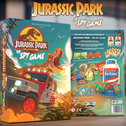 Jurassic Park Skjult Rollespil - Spion Spillet Engelsk Version