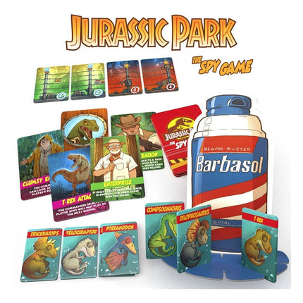 Jurassic Park Skjult Rollespil - Spion Spillet Engelsk Version