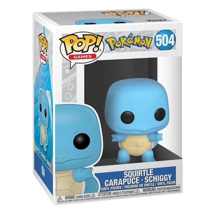 Pokemon POP! Games Vinyl Figur - Squirtle (EMEA) - 504