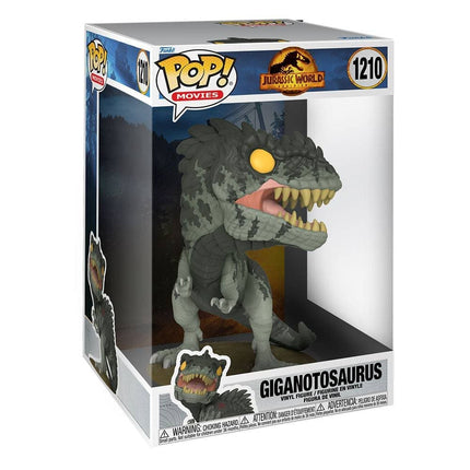 Jurassic World 3 Super Sized POP! Giganotosaurus - 1210 (Small flaws on the box)