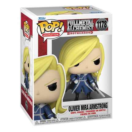 Funko POP! Olivier Armstrong med Sværd fra Fullmetal Alchemist Brotherhood - 1178