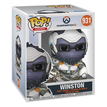 Overwatch 2 Super Sized POP! Vinyl Figure - Winston - 931