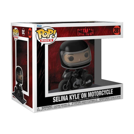 Batman POP! Rides - Selina Kyle på Motorcykel Deluxe - 281