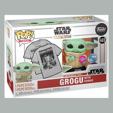 Star Wars The Mandalorian POP! & T-shirt Box Grogu Cookie