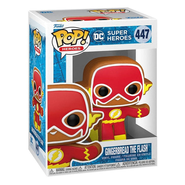 DC Comics Holiday 2022 POP! Heroes Vinyl Figur Gingerbread The Flash - 447